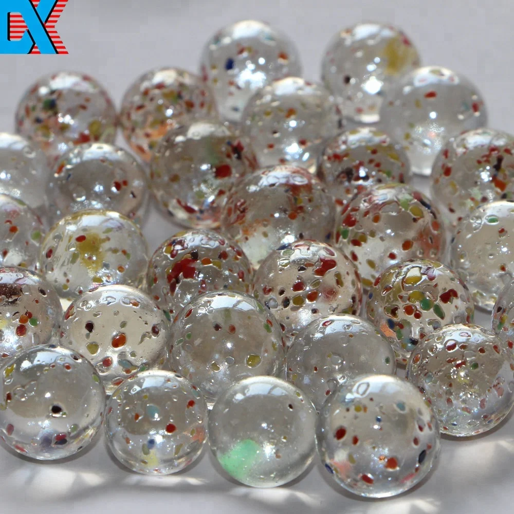 
Manufacturer color mixed round clear wholesale toy glass marbles 