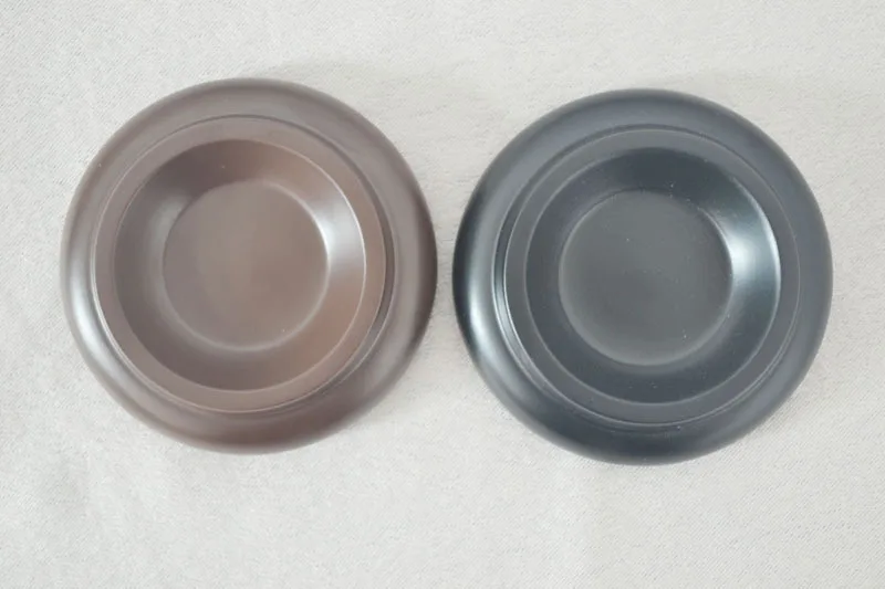 Solid Wood Black Upright Piano Caster Cups