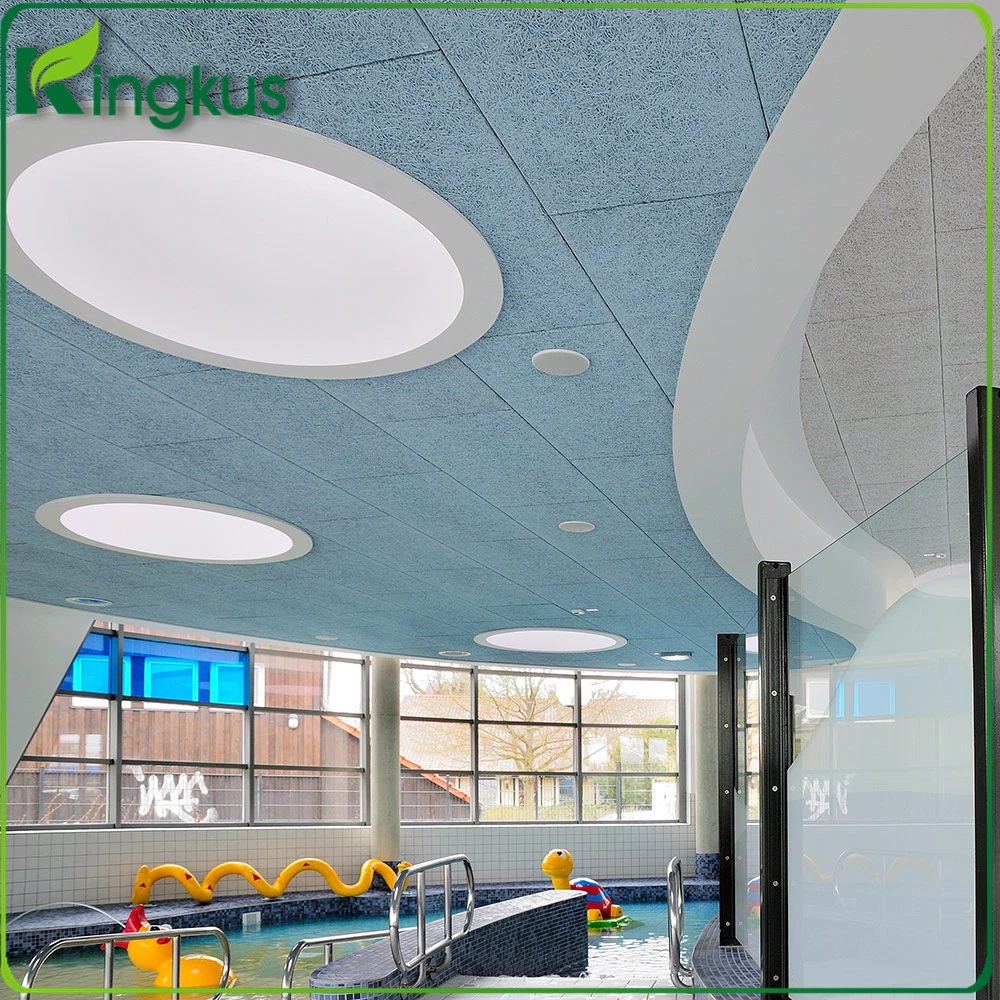 
Wood wool acoustic material for auditorium panel 