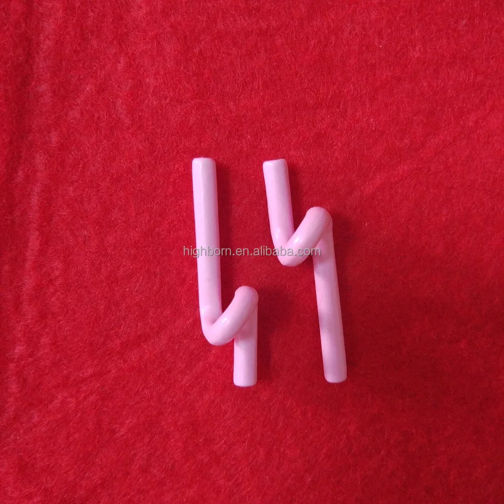
textile ceramic pig-tail thread guide 