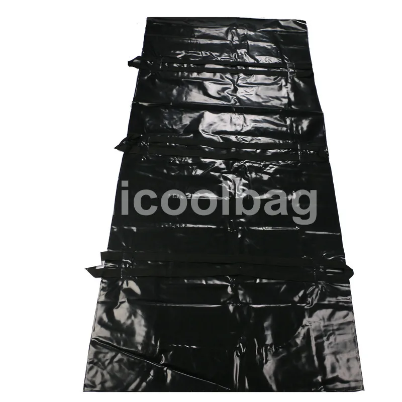 2023 Medical waterproof dry Black funeral corpse dead body bag