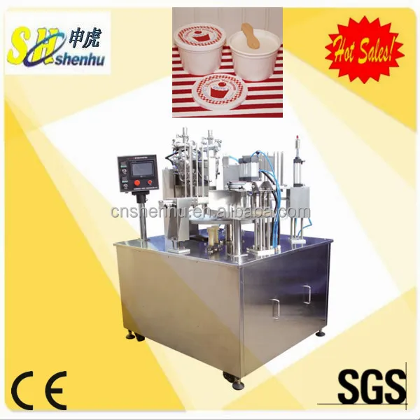 Новое состояние ротари тип упаковочная машина для мороженого