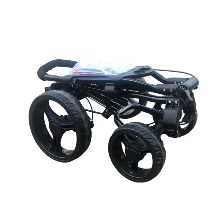 4 колеса складная тележка для гольфа