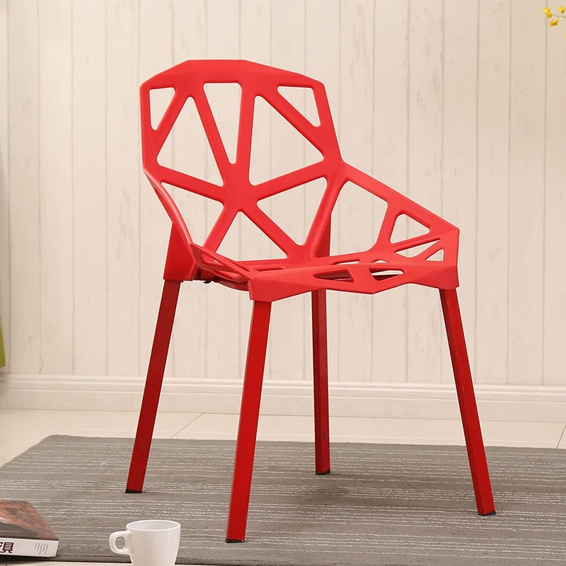 
Quality manufacturer customization natural rattan metal plastic chair 