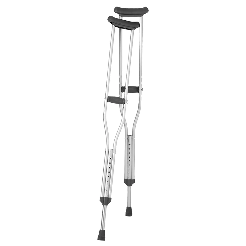 Hardworking 9 file stainless steel sturdy medical crutches