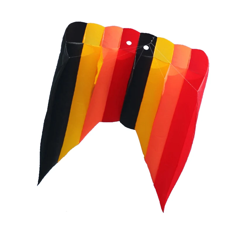 Big soft inflatable colorful pilot kite