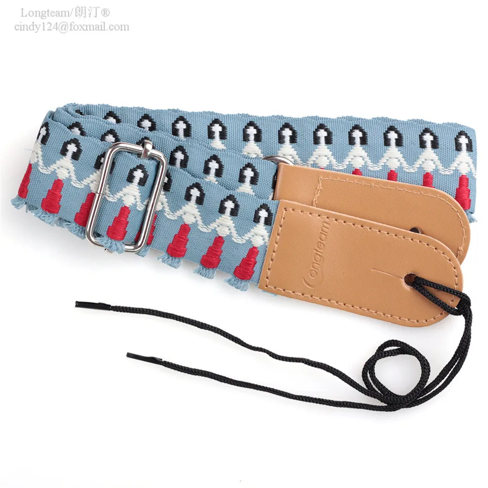 
hawaii style ukulele strap hawaii 4 strings guitar embroidery style ukulele straps belt 