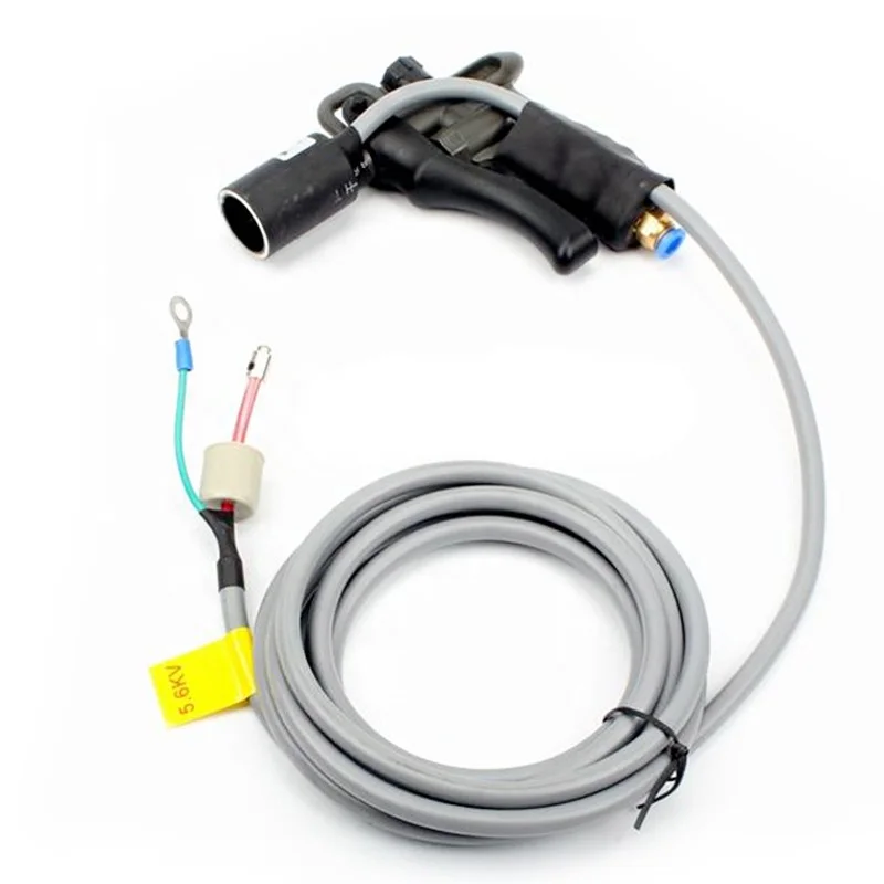 Fast industrial ionization air gun with anti-static gun high pressure air spray gun large diameter adjustable air volume