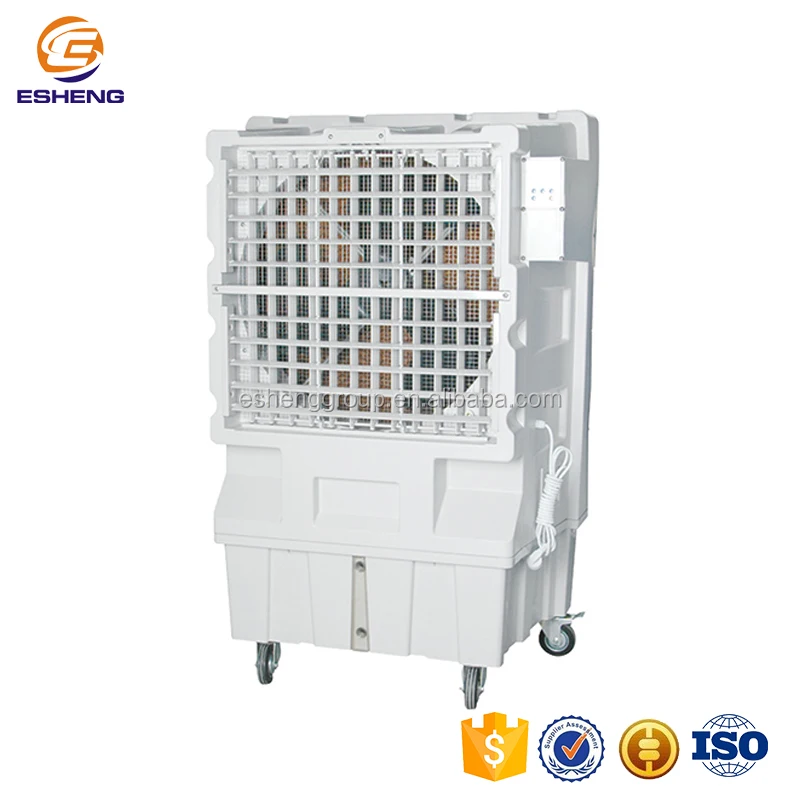 2018 new electric china industrial mobile portable evaporative desert air cooler