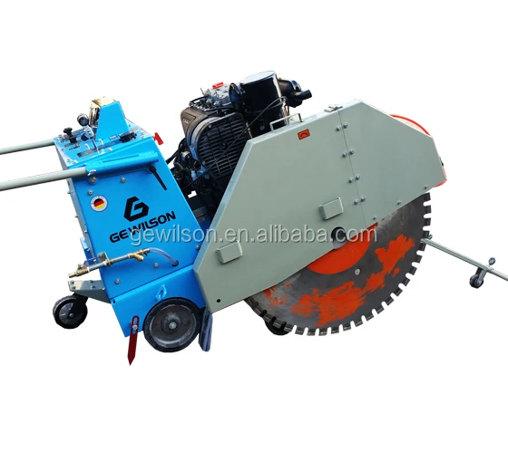 Diesel Engine 1200mm cutting depth Hydraulic Concrete Road Cutting Machine