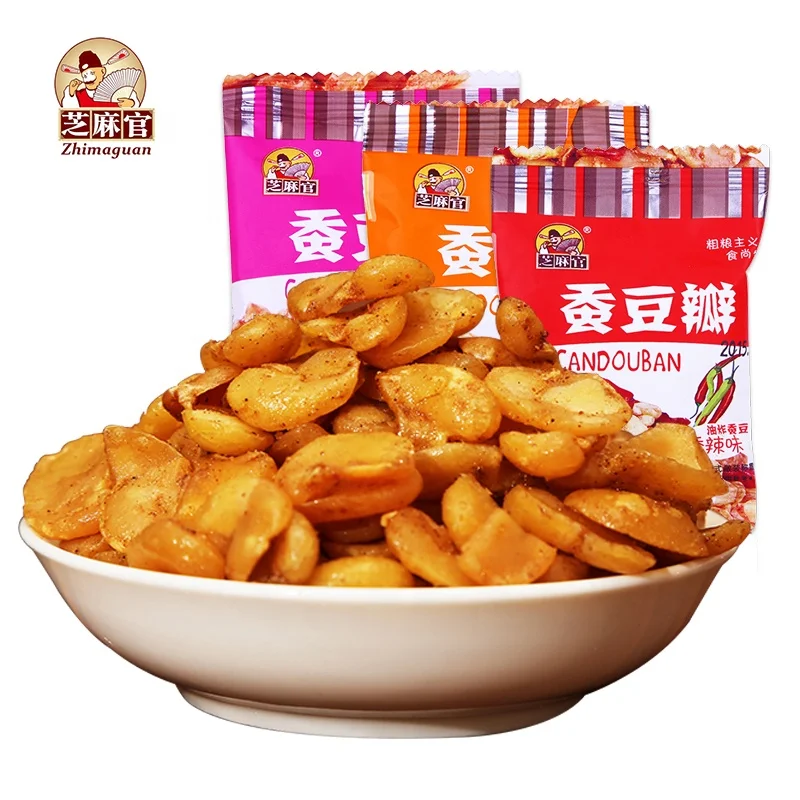 
Hot Sale 300g Fried Salted Spicy China Broad Bean Snack For Kids 