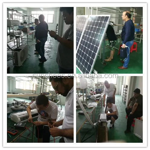 Гибридный солнечный кондиционер, цена AC split wall 24000btu, Кондиционер