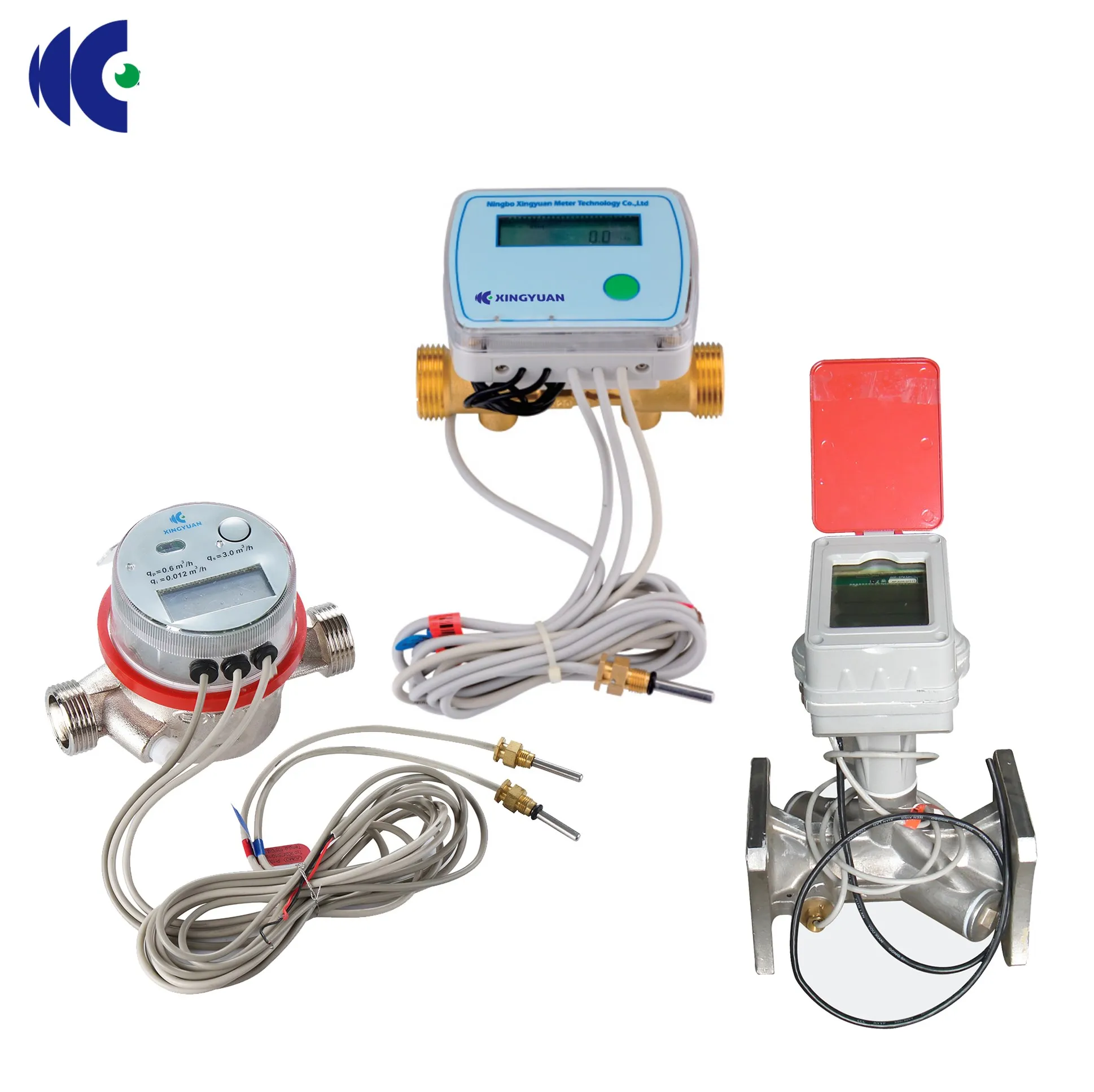 RS485 MBUS output pulse prepaid Ultrasonic Heat Meter smart