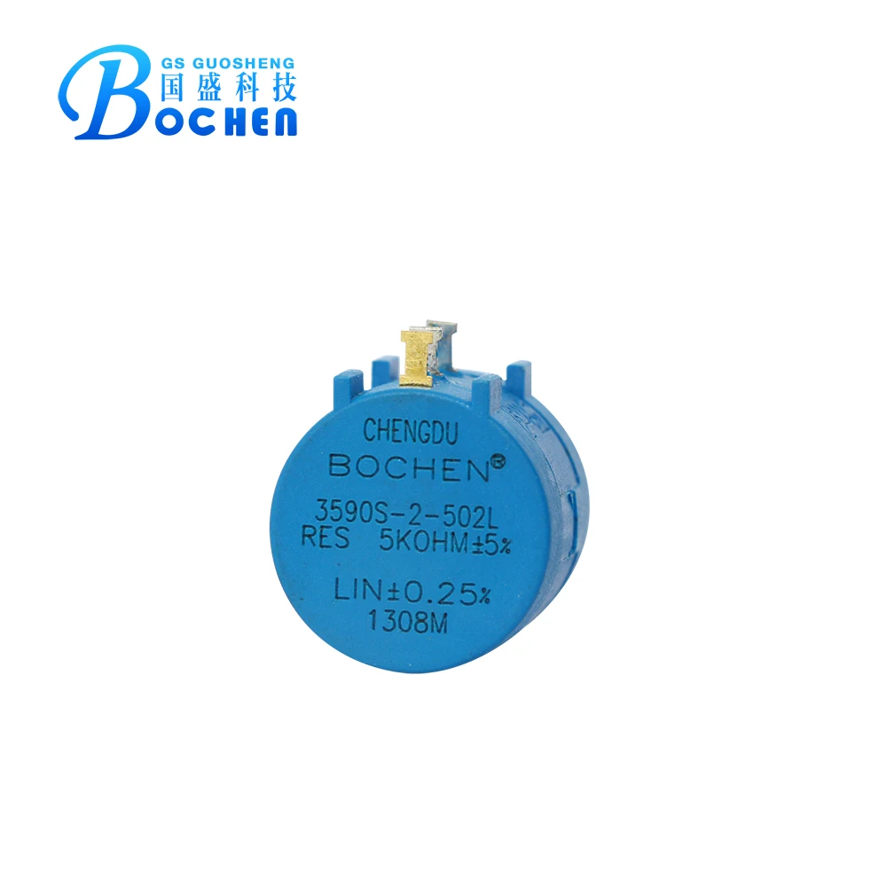 Manufacturer 3590 534 3540 5k 10k 20k 50k100K WXD 3590 10 turns waterproof wirewound potentiometer