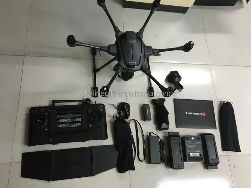 2016 Newest Yuneec Typhoon H 5.8G FPV With 4K Camera 3-Axis Gimbal 7-Inch Touchscreen RC Hexacopter drone RTF VS DJI Phantom 4