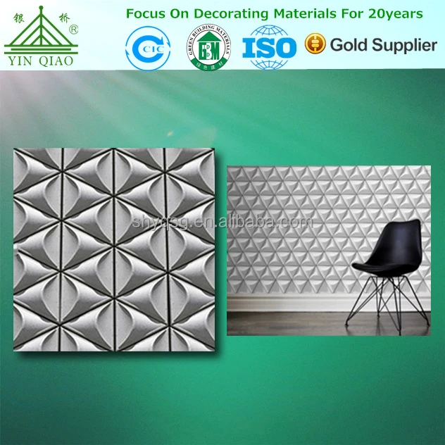 Home Interior decorative GRG 3D wall panels