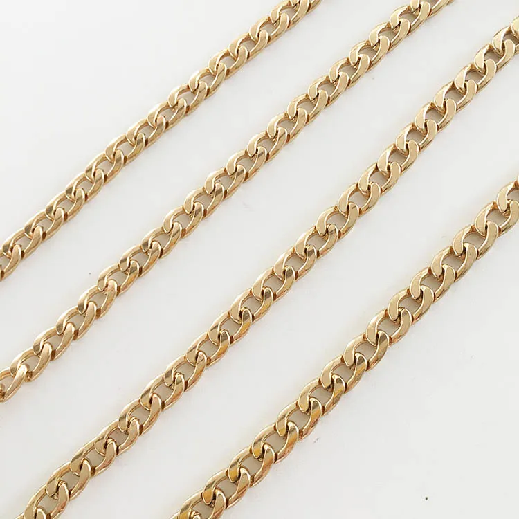 Detachabel wholesale metal handbag chain for purse chain bag chain
