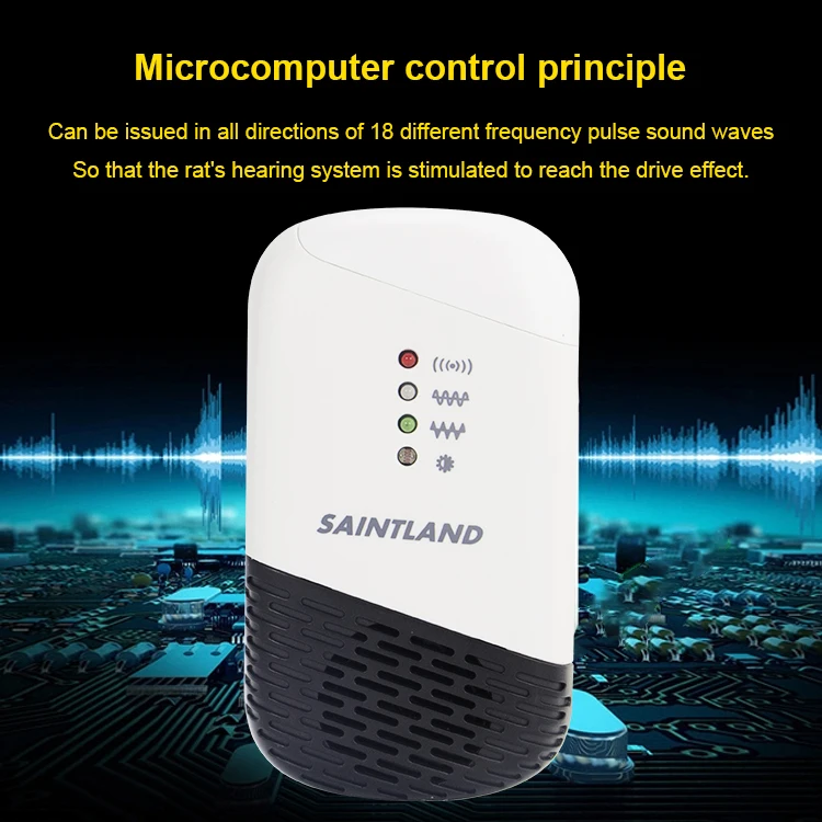 Oem Ultrasonic Powered Pest Repeller Mosquito Mouse Insect Expeller Repellent