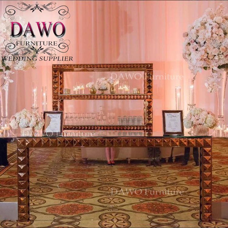 Wedding furniture high quality high modern dining bar table