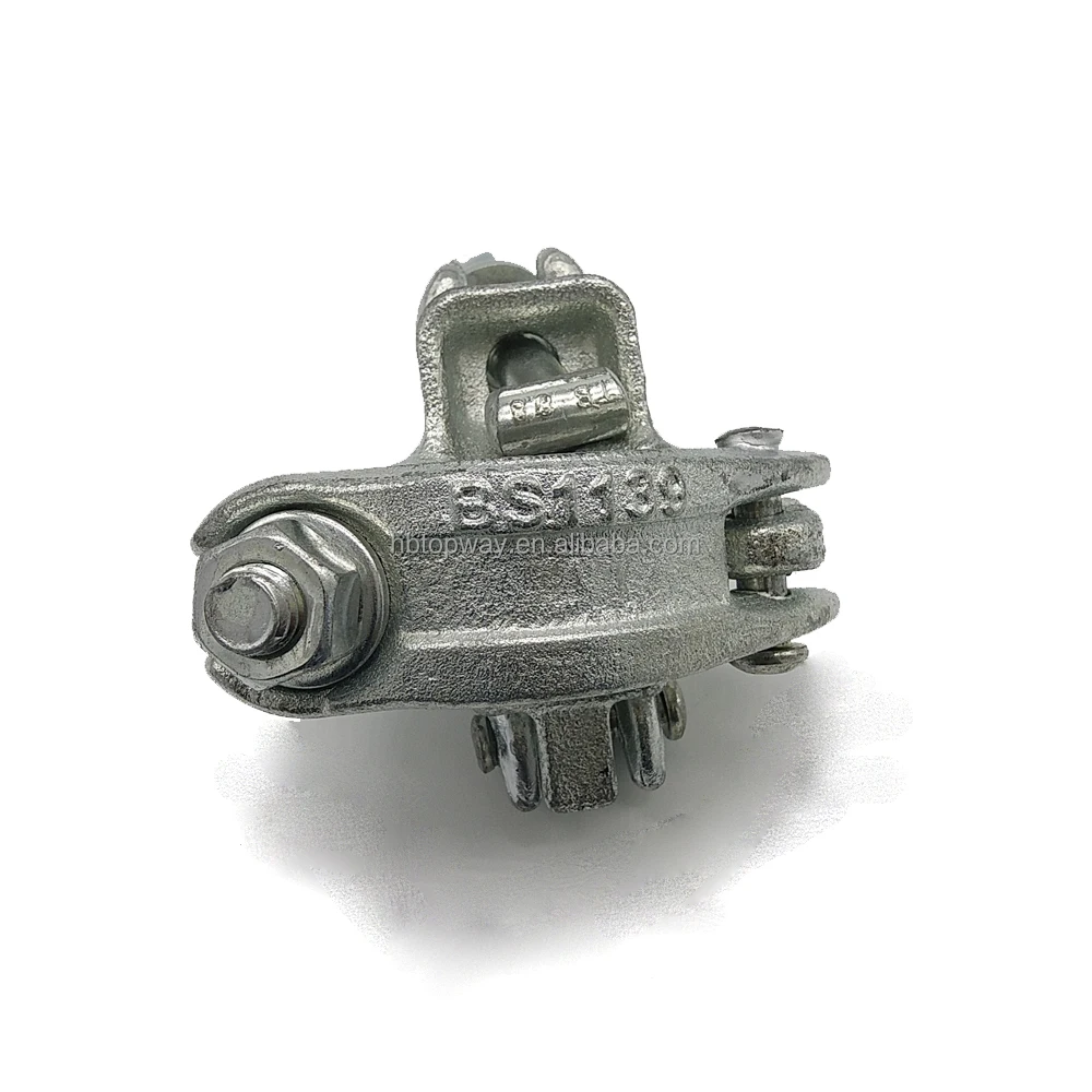 Forged scaffolding clamp swivel coupler