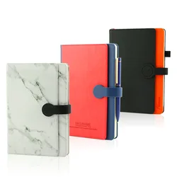 Full Certificated A4 A6 A5 Hard Cover Notebook Planner Custom Diary Card Pocket Journal