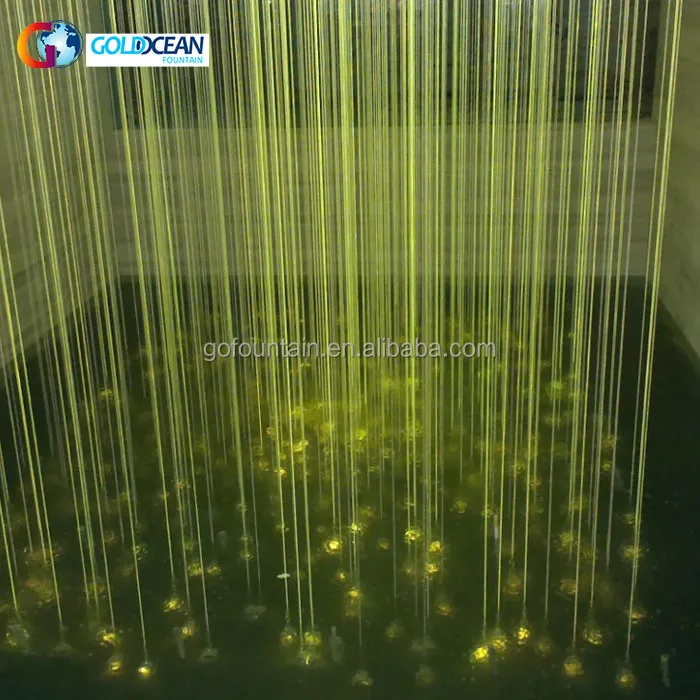 Trade Assurance Digital Water Printer Curtain for Show