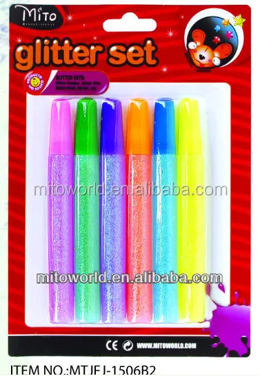 glitter glue pens fun projects for kids play
