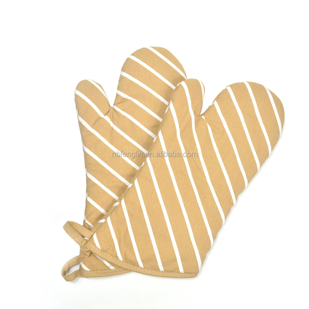 Alibaba китайская фабрика длинная профессиональная варежка для духовки Толстая хлопковая кухонная перчатка для духовки