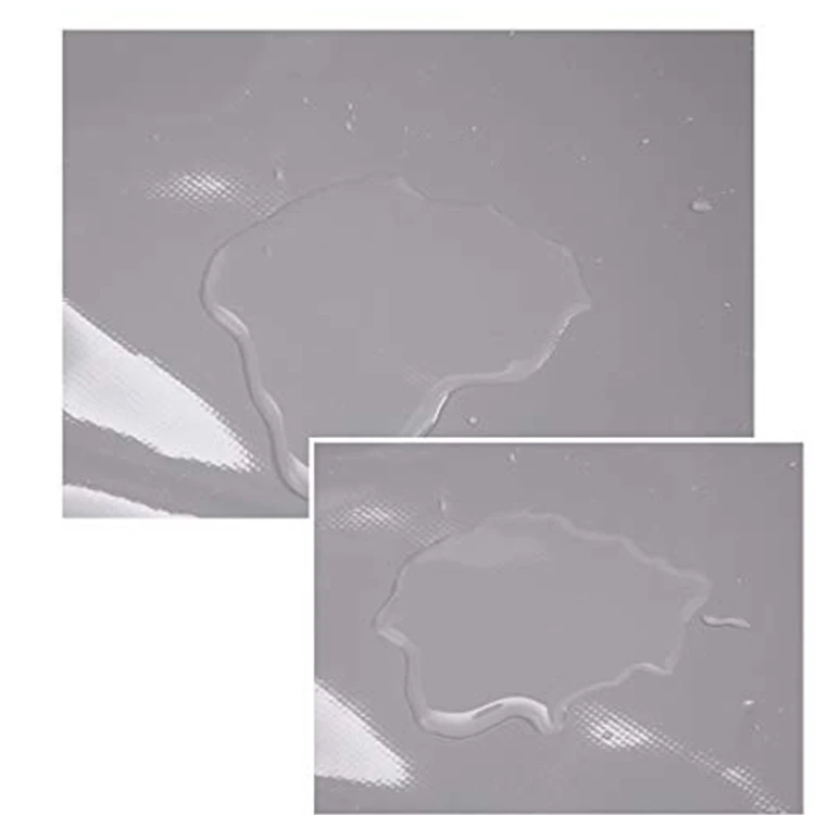 Stock Lot 650gsm Heavy Duty Polyester Plastic Tarp PVC Tarpaulin Truck Cover