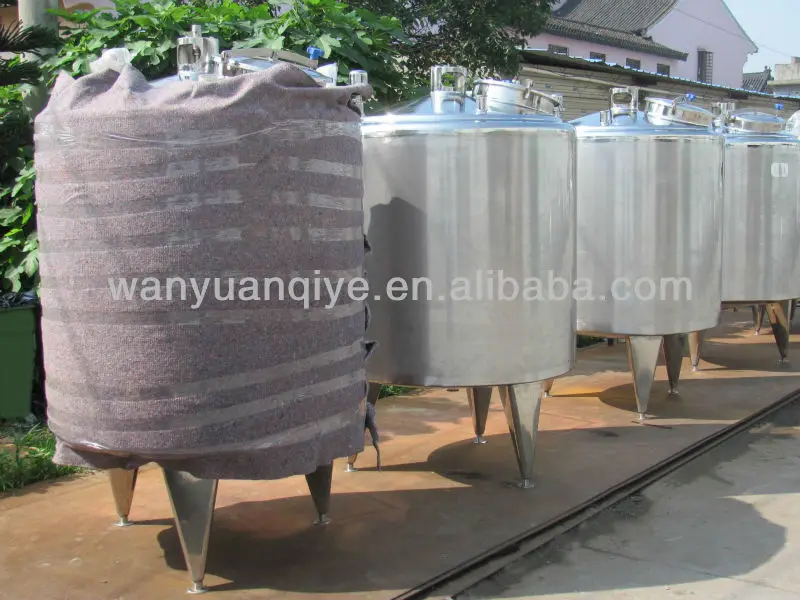 
cooling and heating tank mixing vessel 
