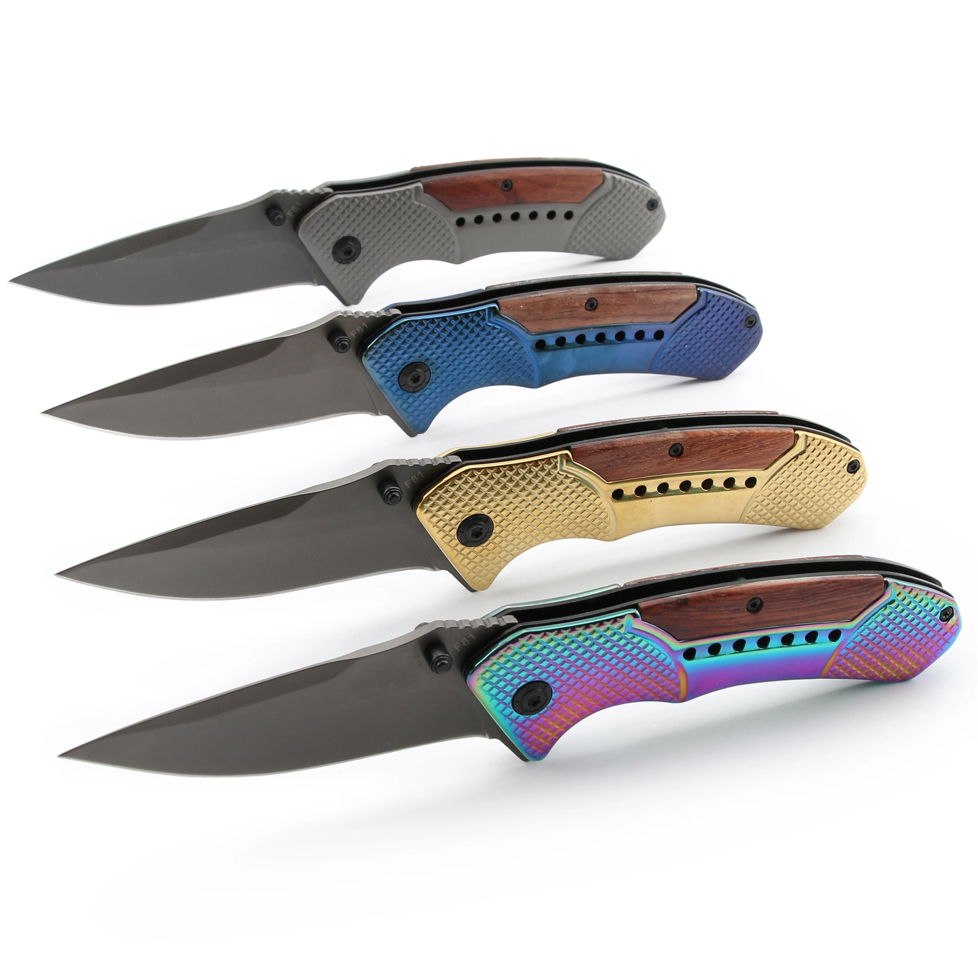 BR F81 utility camping folding pocket tool knife hunting combat Survival outdoors Tactical knives