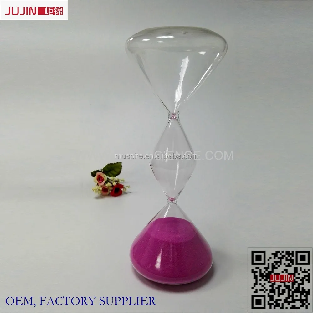 
3 minute tooth brush holder hourglass sand timer 