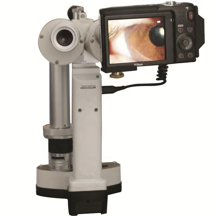 Veterinary tools and equipments ML-V2 Handheld Slit lamp microscope veterinary device LED Portable slit lamp with certifications