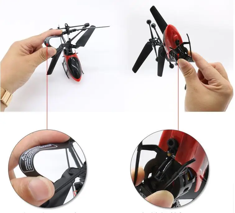 Cheap RC Flying Toy Plane Flying Helicopter Toy With Light Function