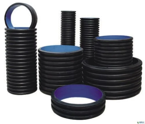 DWC 800mm sn10 hdpe double wall corrugated pipe for drainage