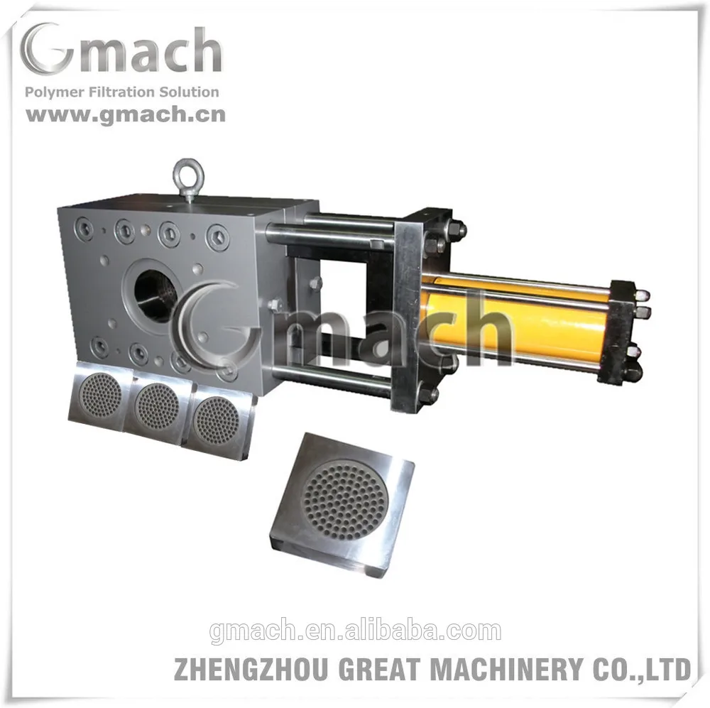 Пластинчатого типа фильтр непрерывная экран чейнджер на пластиковых экструзионных машин
