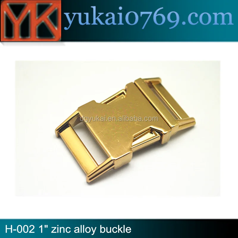 Custom metal curved buckle quick release metal buckle