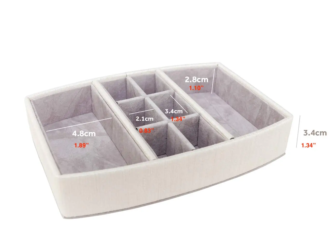 
Leather PU double layer princess wooden jewelry box, cosmetic box hand jewelry jewelry gift box treasure chest 