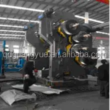 four roll rubber calender machine / rubber conveyor belt calendering line