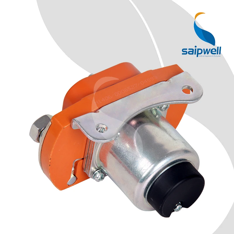 USA Standard High Quality DC Contactor Saip Saipwell SZJ400A DC24V 48V 72V China Factory 400A Electric DC Contactor