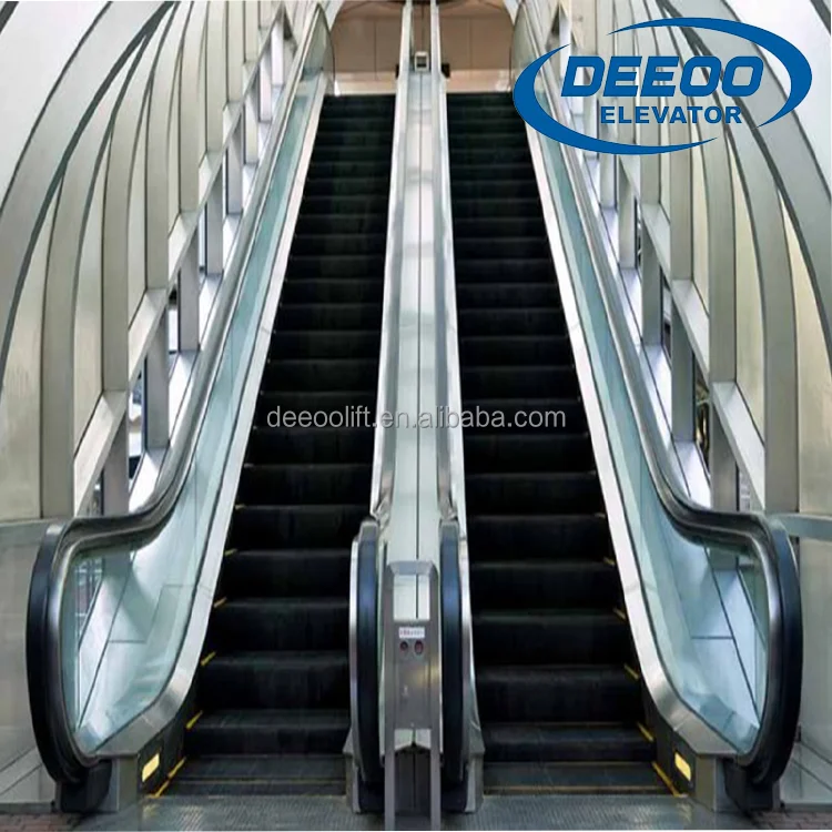 
high quality indoor handrail escalator for shopping mall 