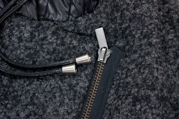 
Unique design no filling korea style woolen sheepskin coat women winter 