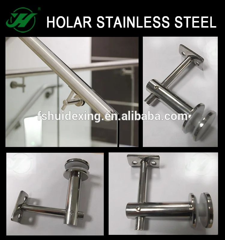 stainless steel wall mounted handrail bracket