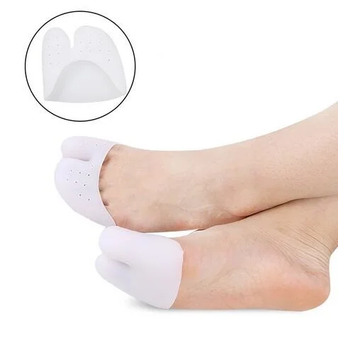 Comfortable silicone ballet dance shoes toe protector pads soft gel pointe toe cap pads