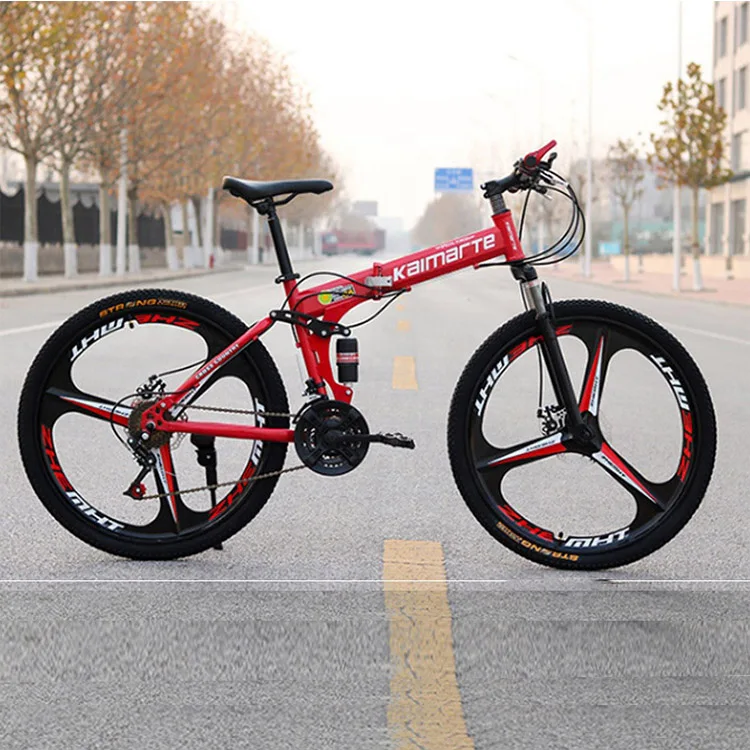 20 inch  and 26inch 7 21 variable speed cheap adult foldable mountain bike 3 knife wheel bicycle/adult mtb folding bicycle