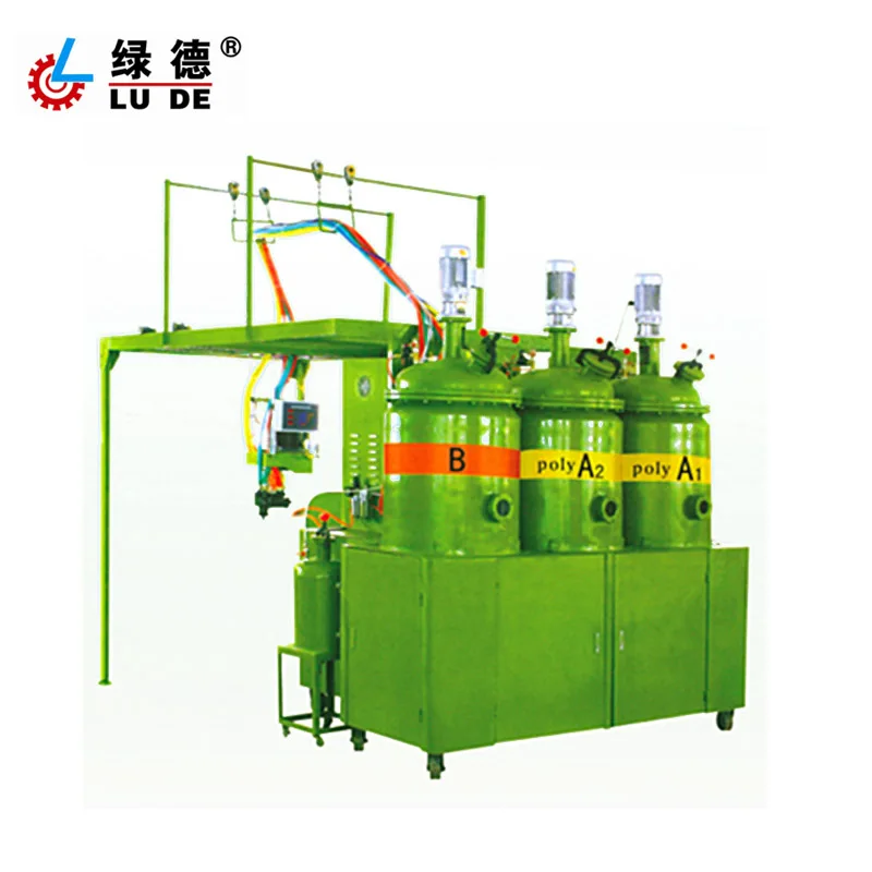 PU Shoe Sole Injection Molding Machine Polyurethane Footwear Shoe Making Equipment