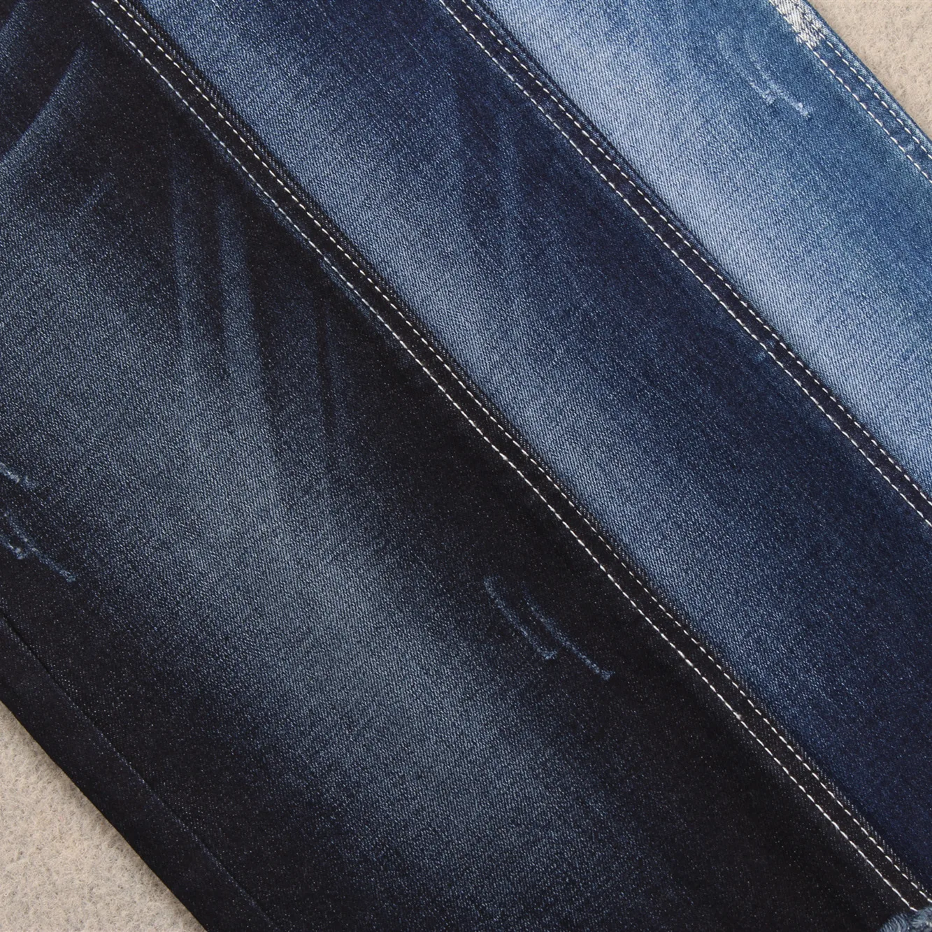 Cotton spandex repreve denim fabric for jeans women and men denim fabric