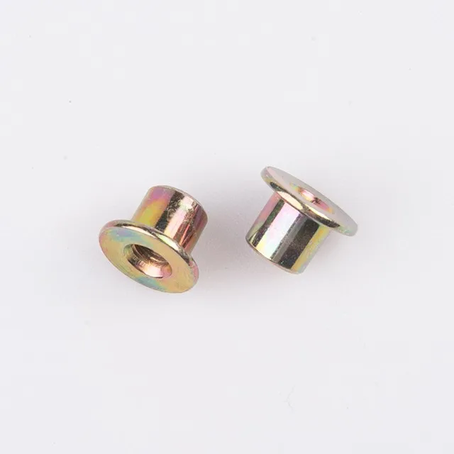 China Dongguan Manufacturer Carbon Steel Zinc Plated Round Base T Nut