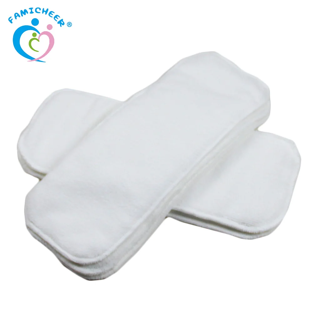 
Super Water Absorbent Antibacterial Hemp Baby Cloth Diaper Insert 