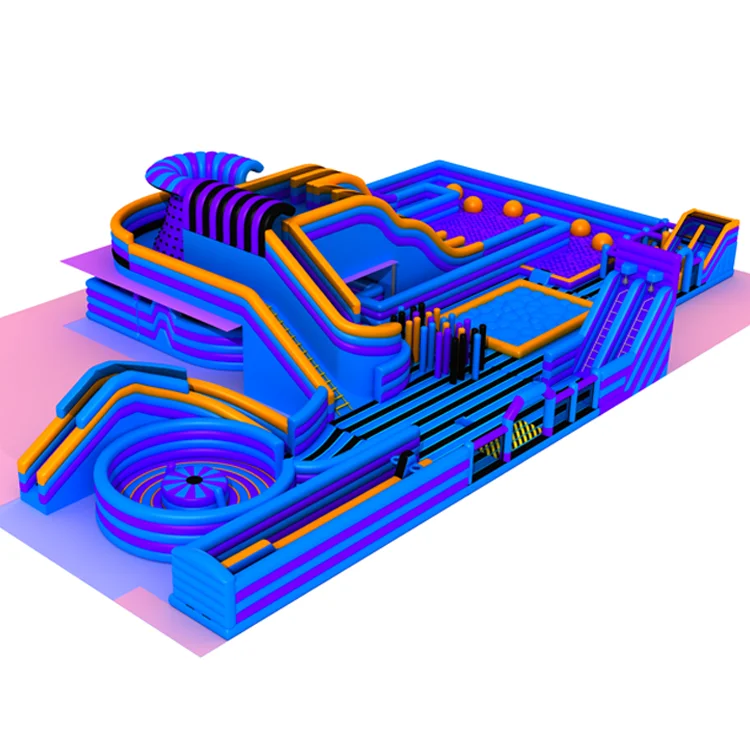 Indoor inflatable used amusement park equipment for kids